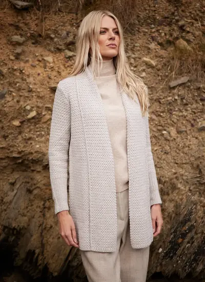 Kilcoole Textured Coatigan
